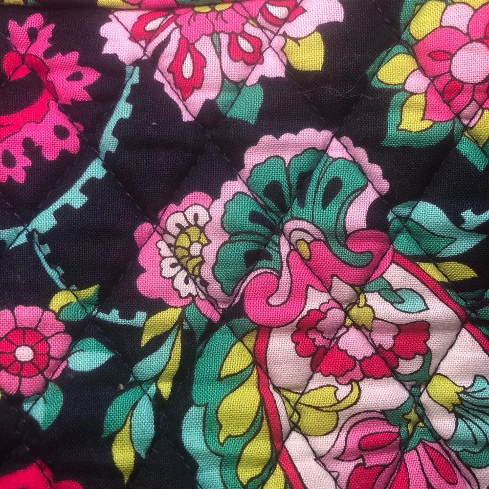 VERA BRADLEY PETAL PAISLEY TOTE BAG - Picture 7 of 9